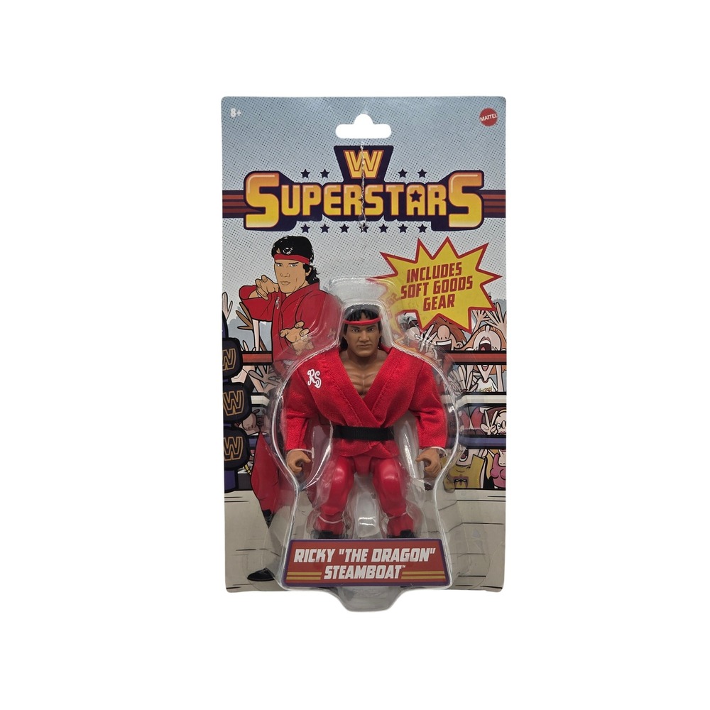 WWE Superstars Series 13 Ricky The Dragon Steamboat JCK02 Card Damage